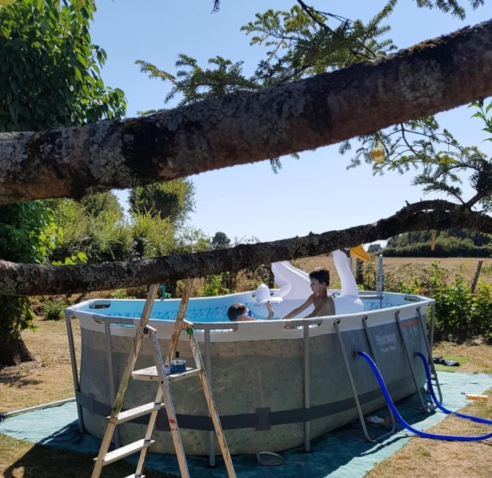 Gite 4 Pers, Jacuzzi, Piscine, Proche Futuroscope, Calme Et Nature A La Roche Posay לה רוש-פוזה מראה חיצוני תמונה